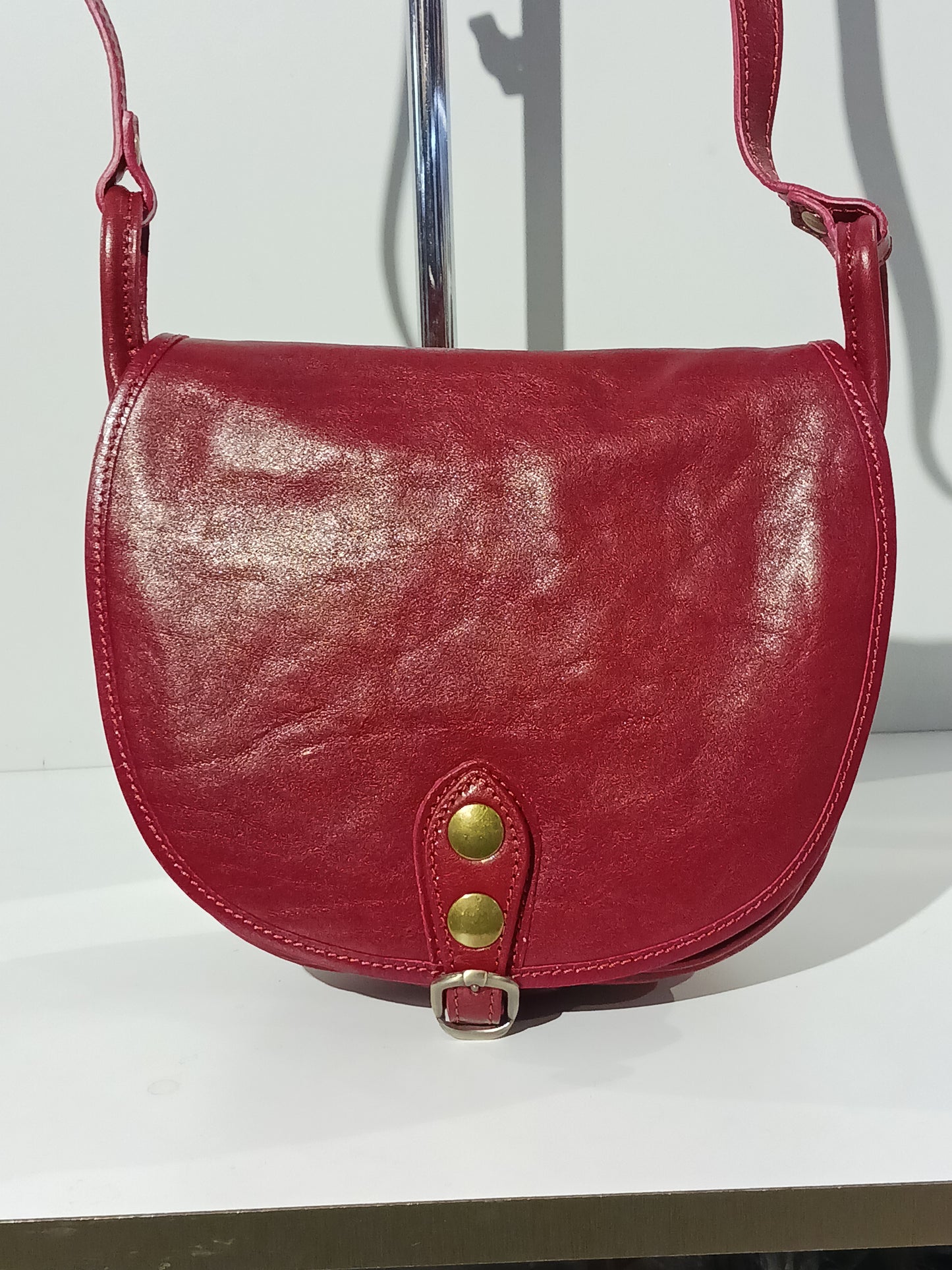 Sac à main en cuir - Datte