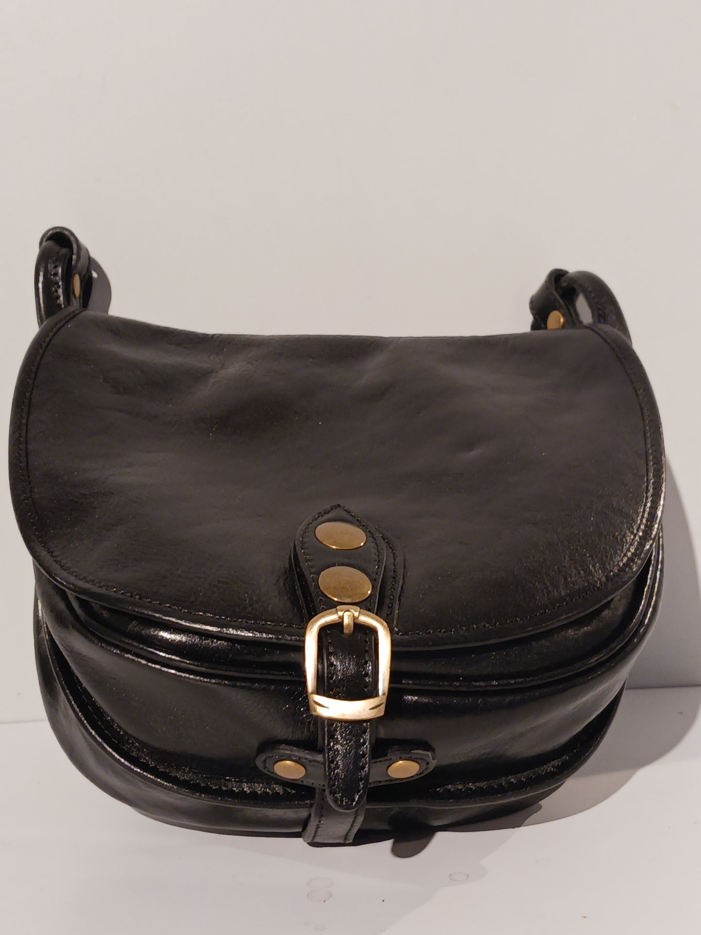Sac à main en cuir - Datte