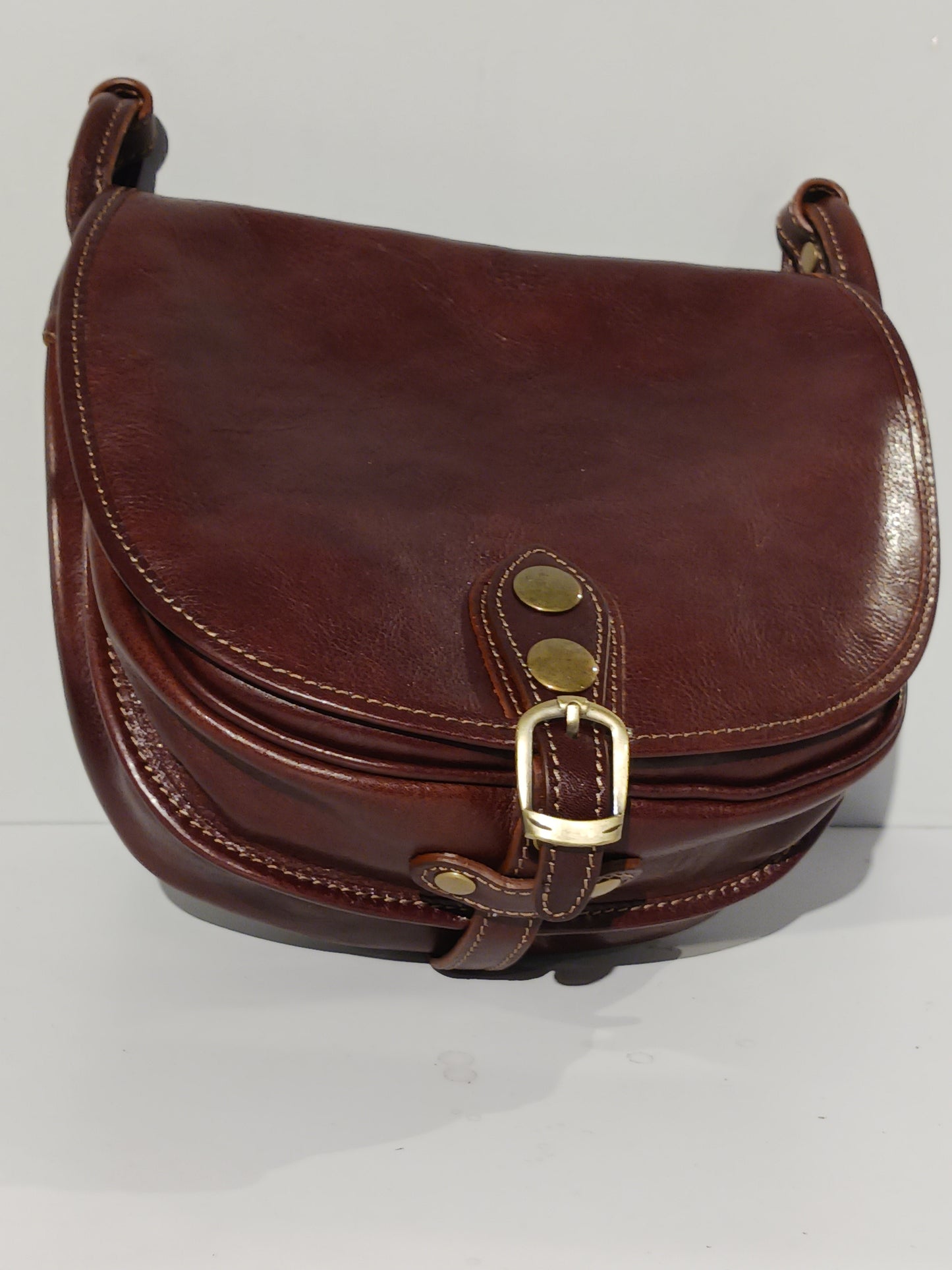 Sac à main en cuir - Datte