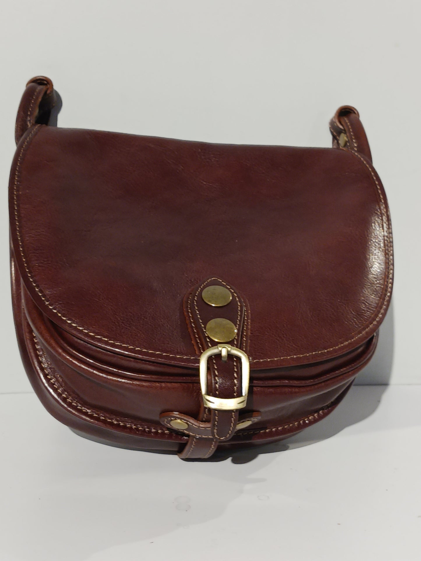 Sac à main en cuir - Datte