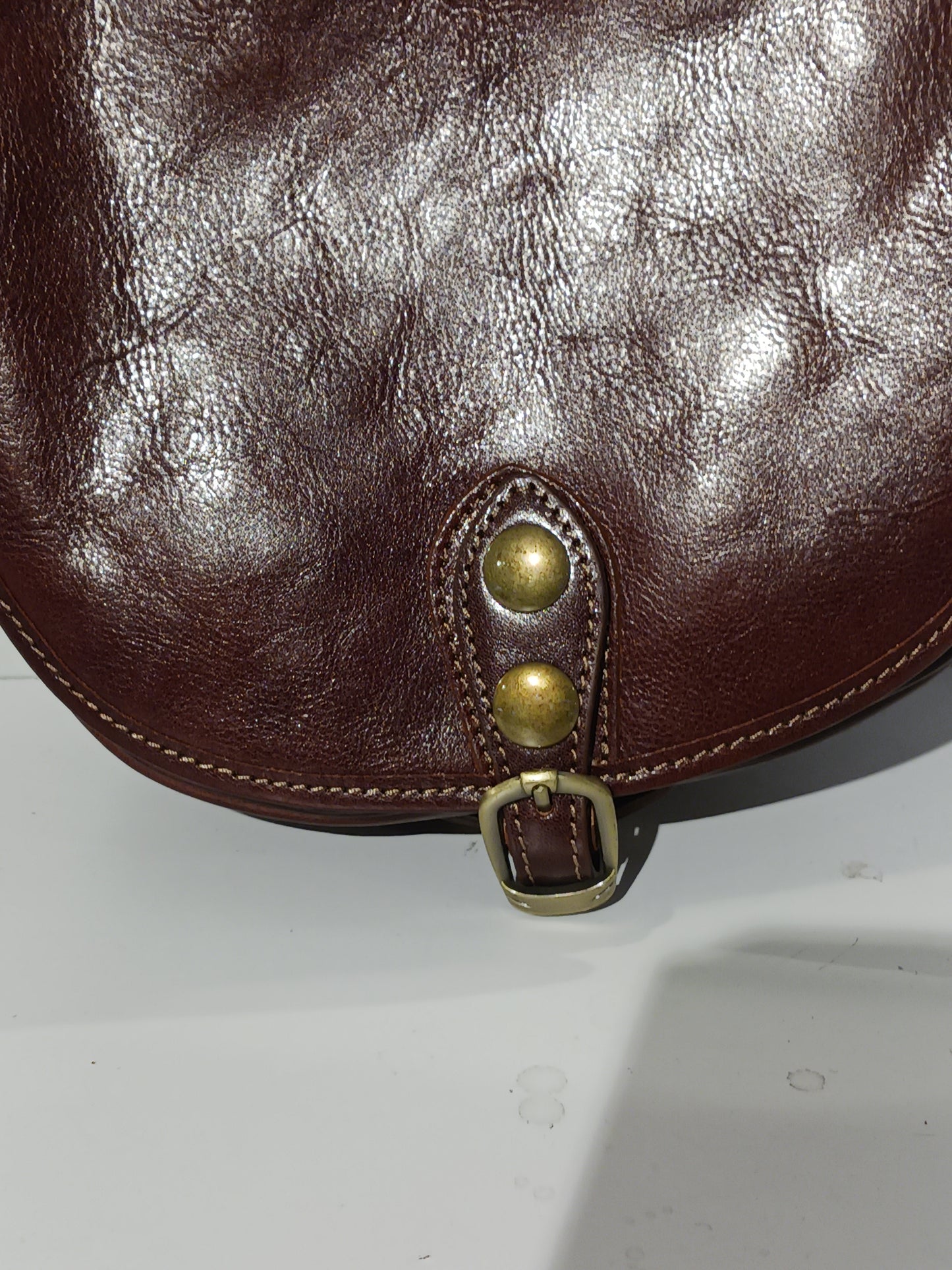 Sac à main en cuir - Datte
