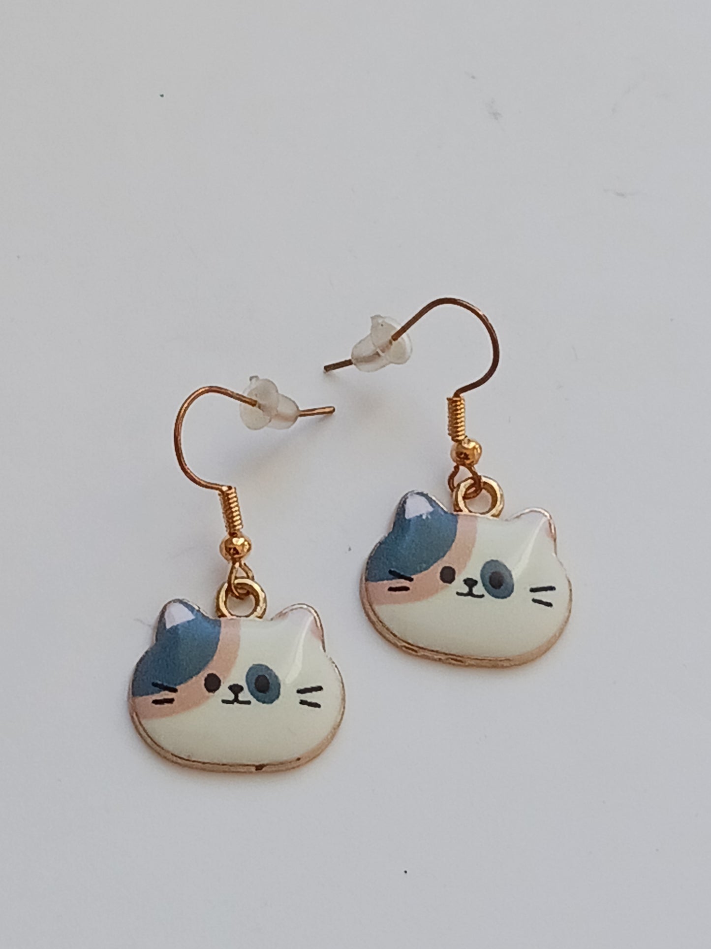 Boucles d'oreilles chat