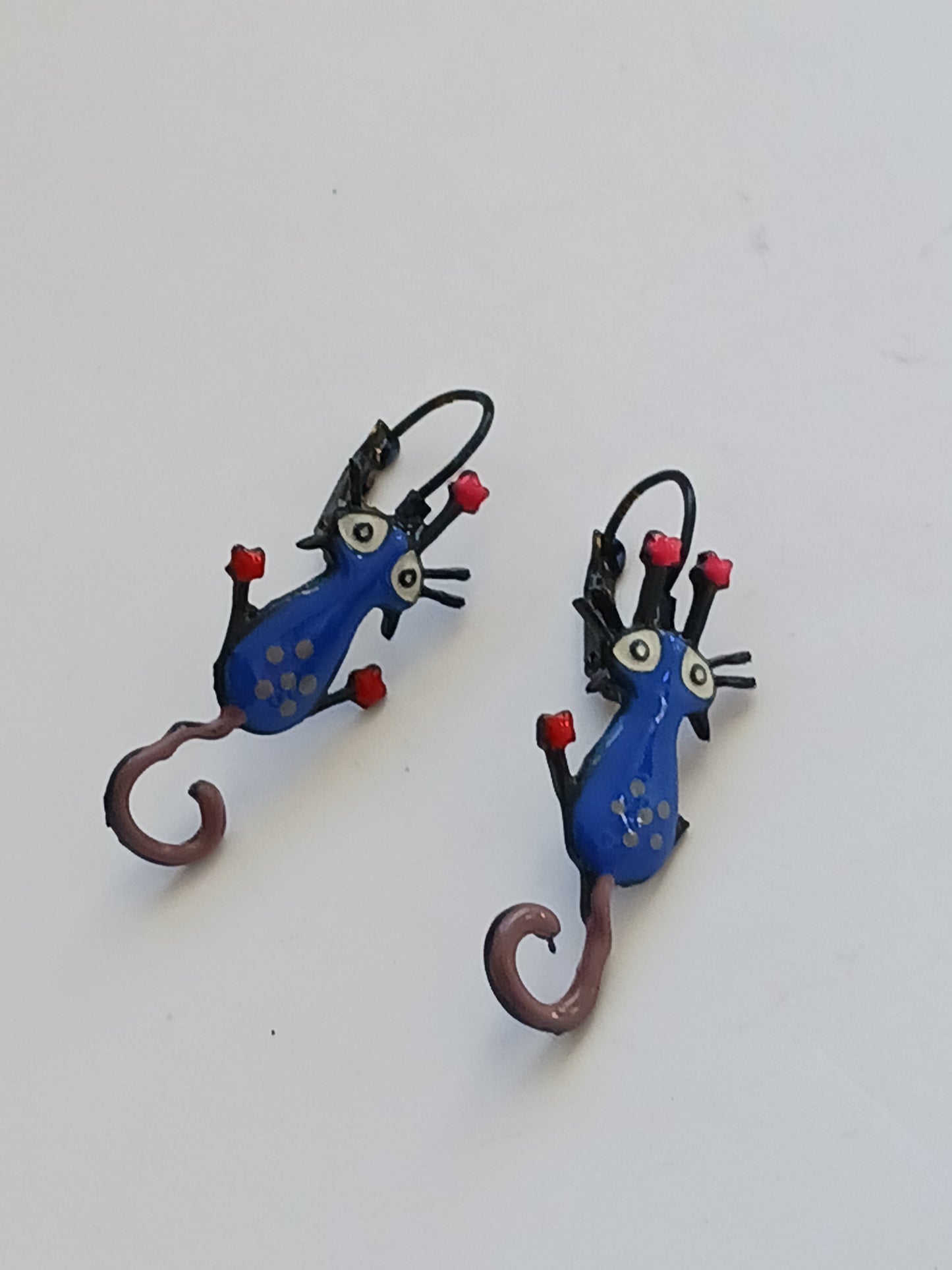 Boucles d'oreilles chat