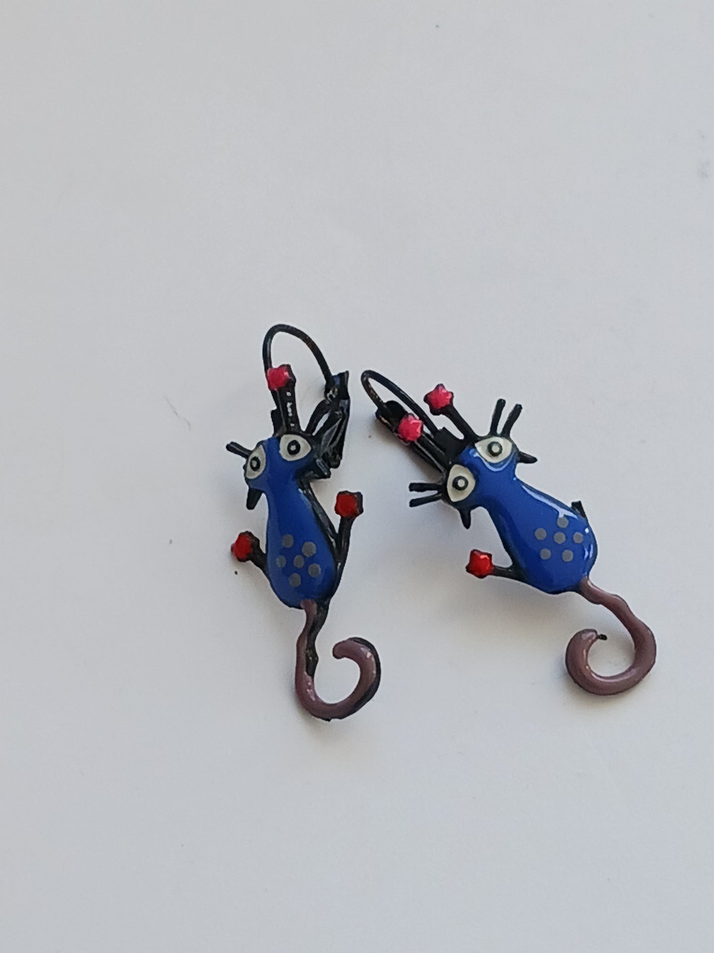 Boucles d'oreilles chat