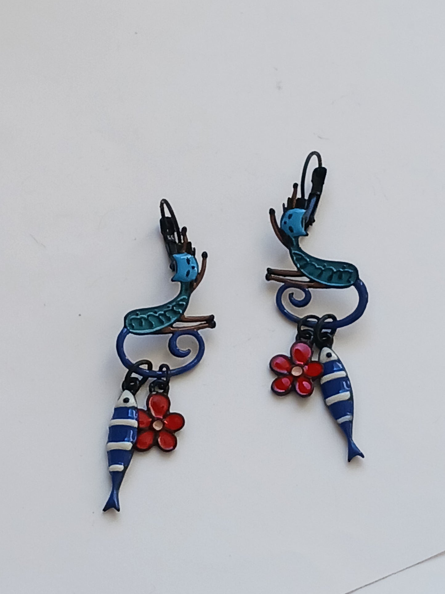 Boucles d'oreilles chat