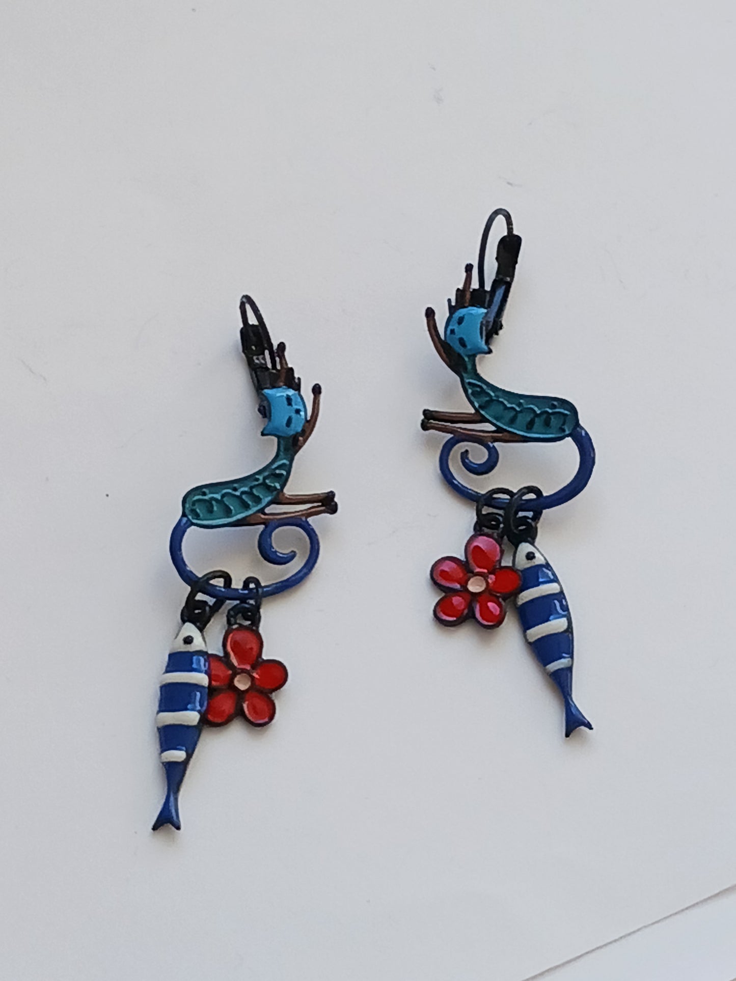 Boucles d'oreilles chat