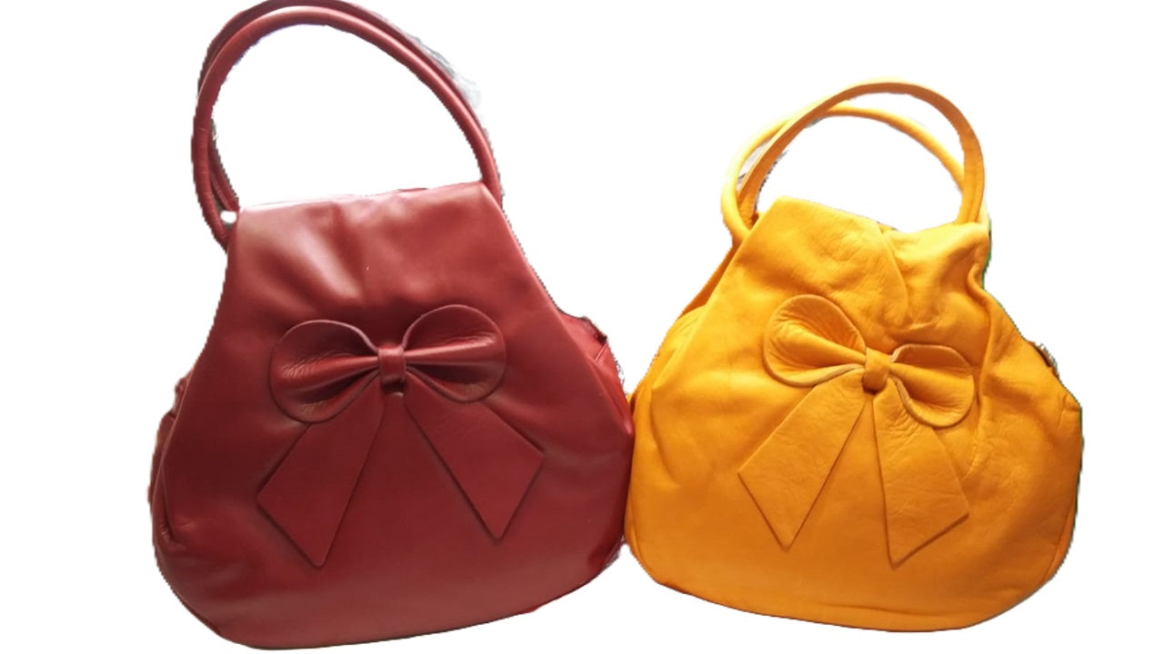 Sac à main en cuir - Chamelle