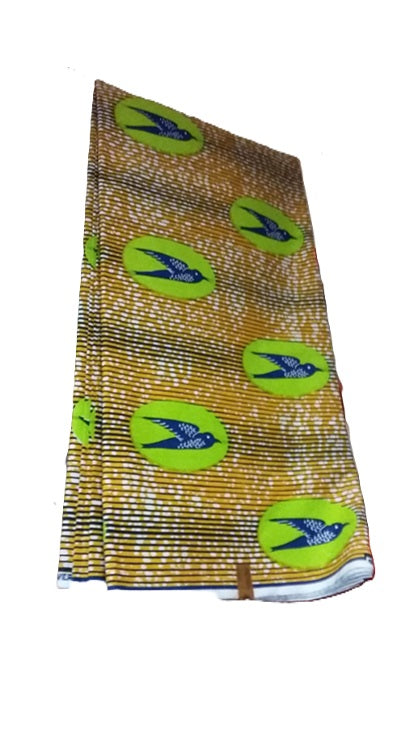 Fabric - Wax 100% cotton 5.25 meters (6 yards)