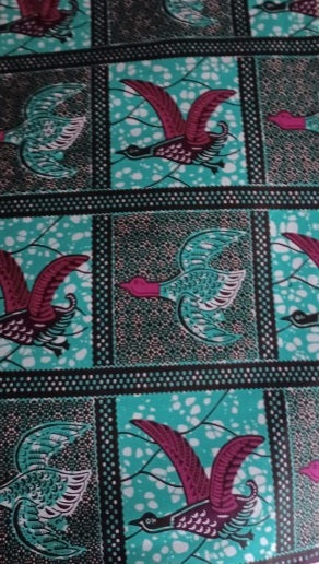 Fabric - Wax 100% cotton 5.25 meters (6 yards)