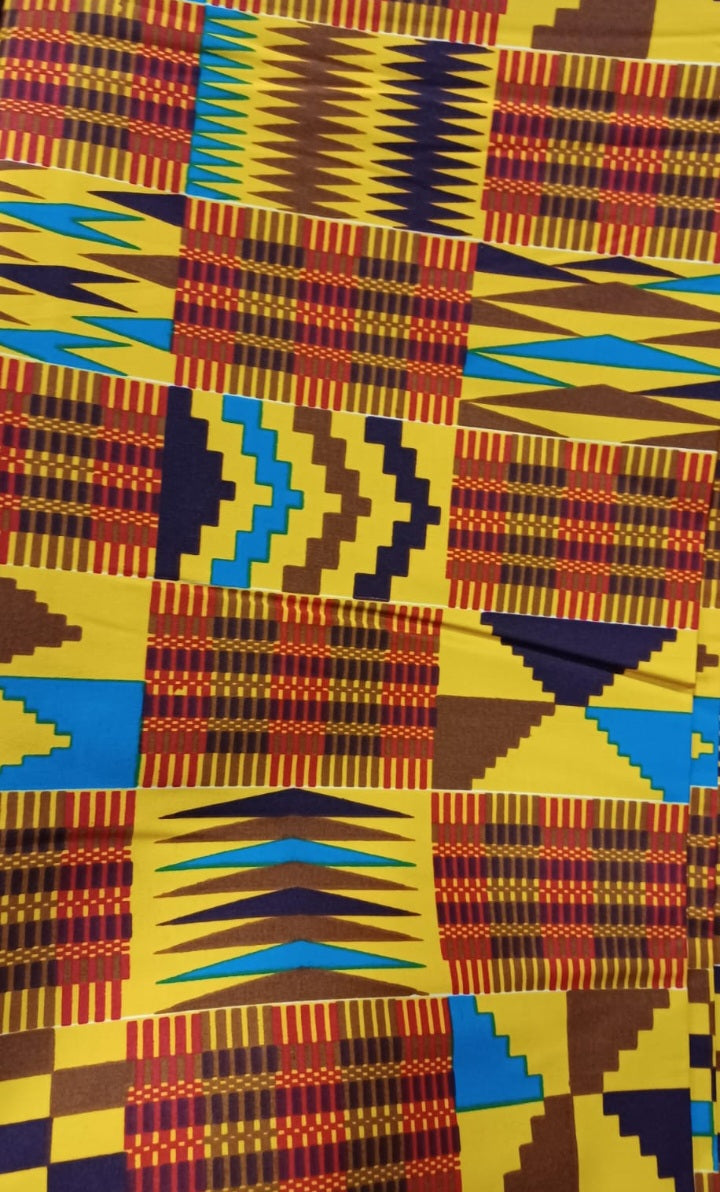 Fabric - Wax 100% cotton 5.25 meters (6 yards)