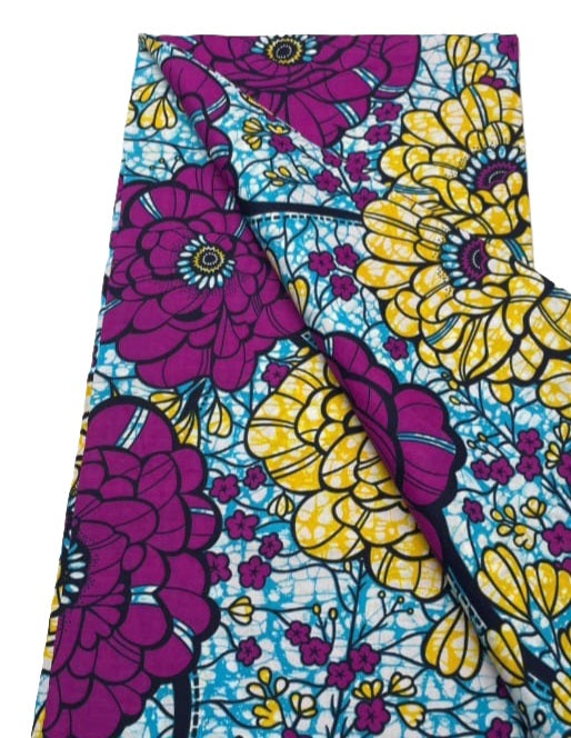 Fabric - Super Wax 100% cotton 5.25 meters (6 yards)