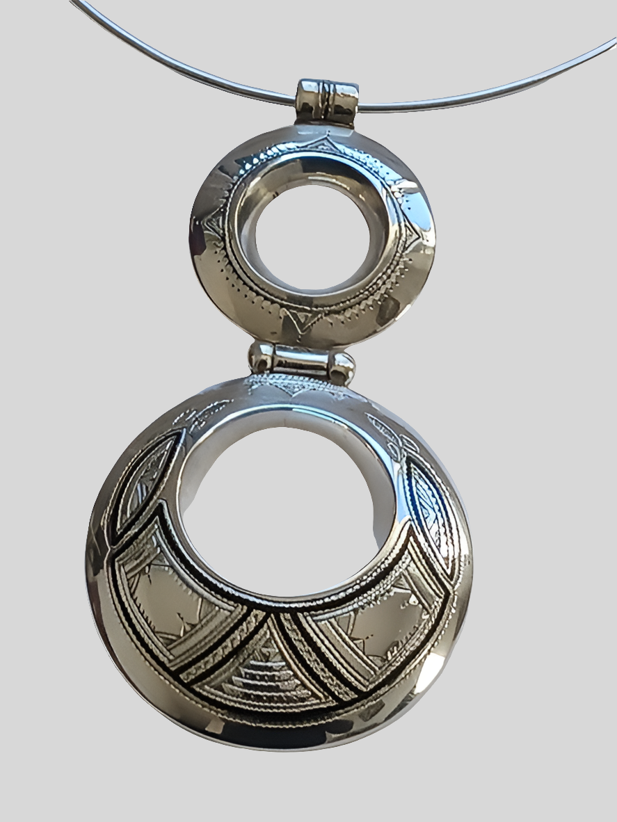 Collier touareg en argent