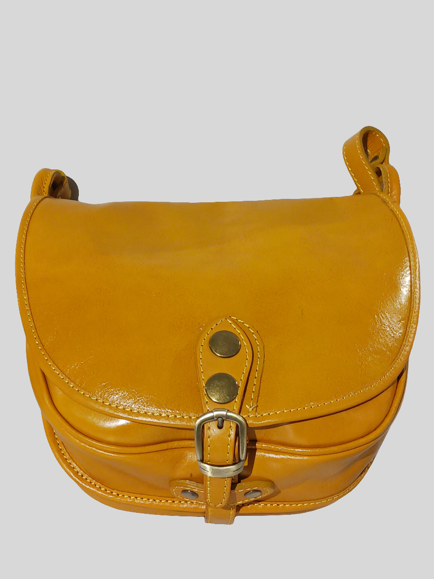 Sac à main en cuir - Datte