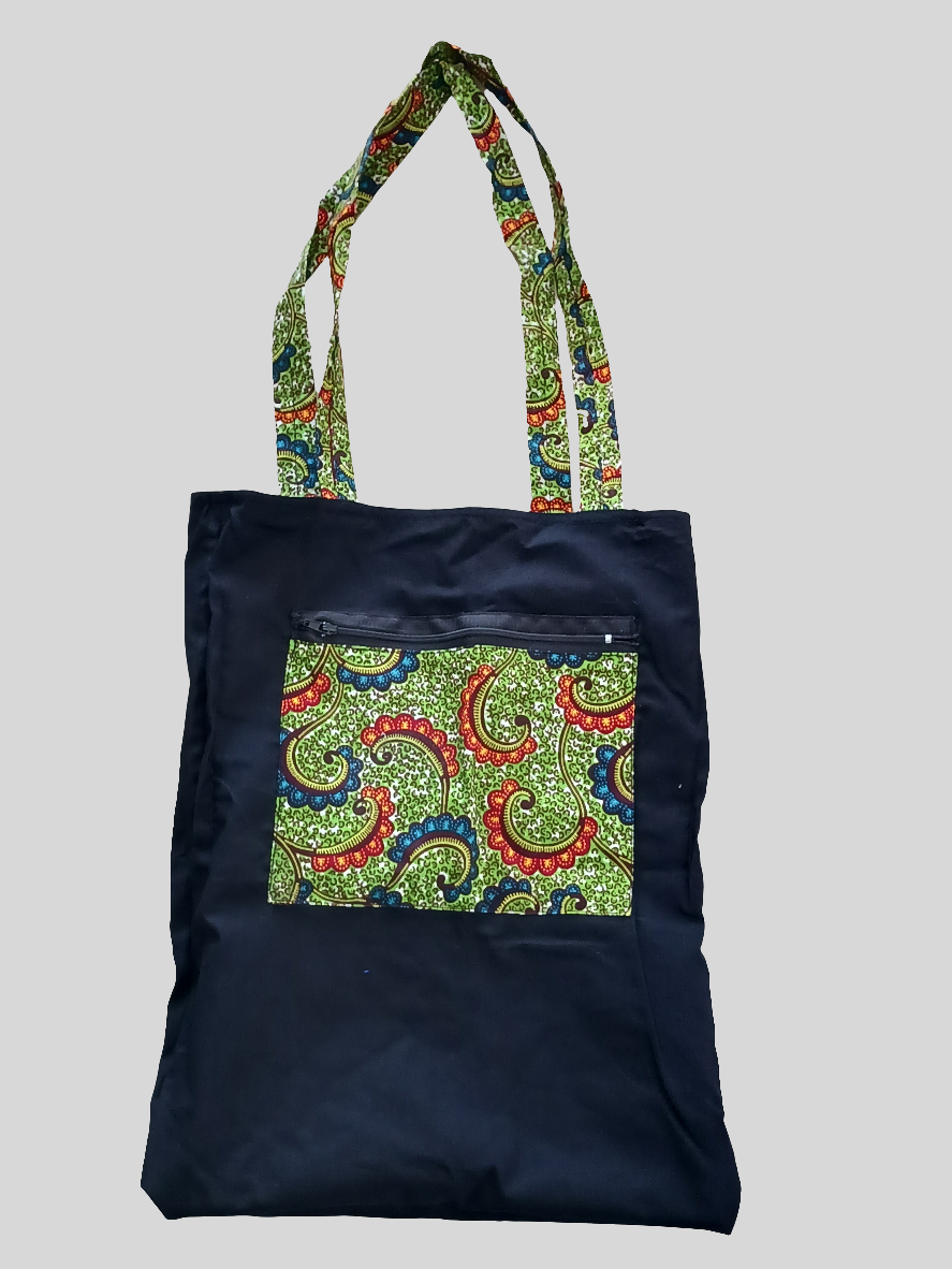 Sac en tissu Tote bag - Doublé avec poche intérieure