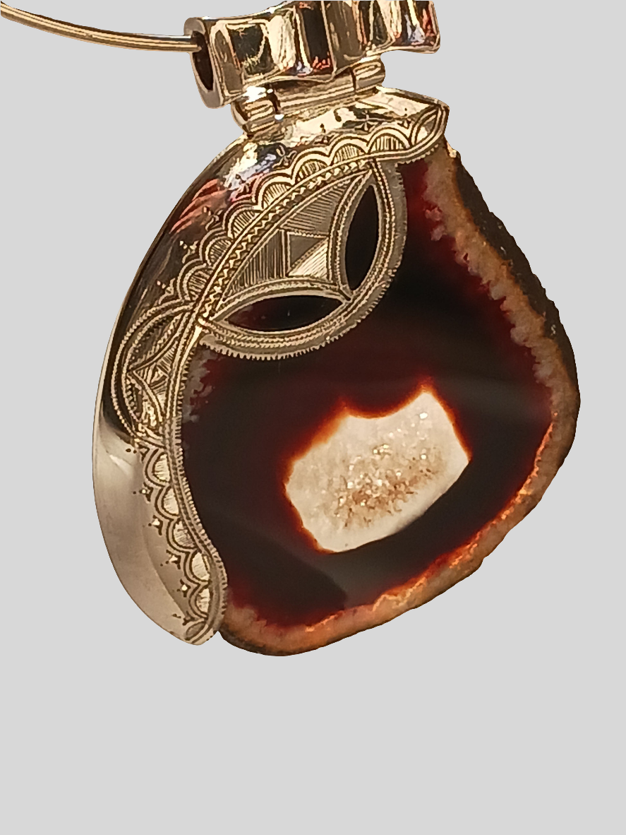 Collier touareg en argent