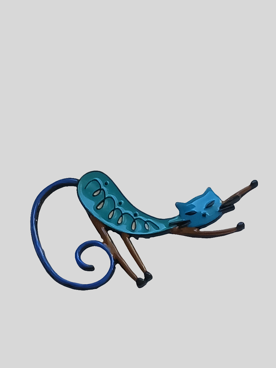 Broche chat