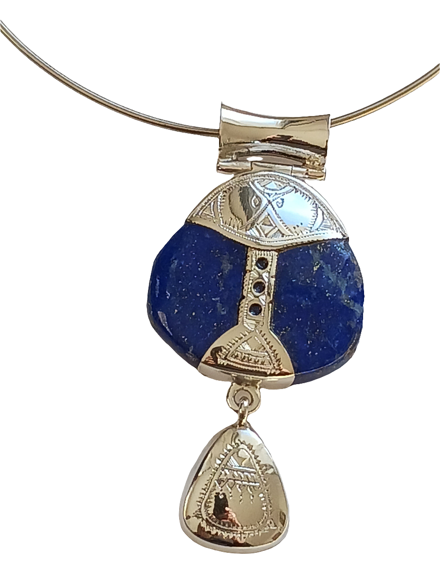 Collier touareg en argent