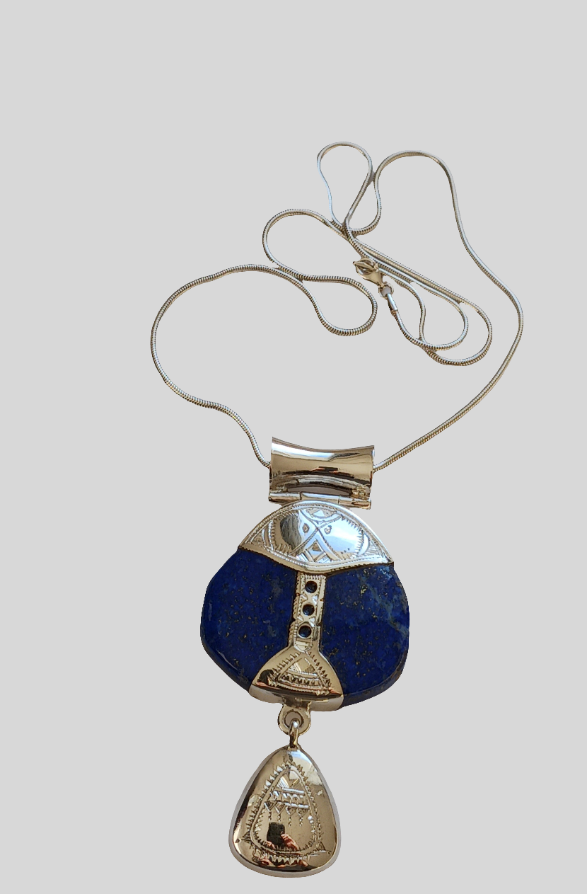 Collier touareg en argent