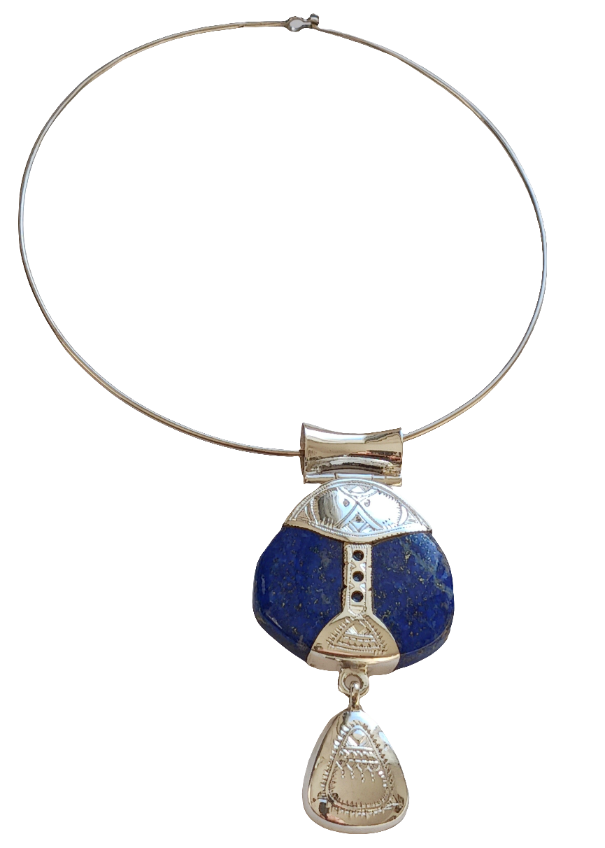 Collier touareg en argent