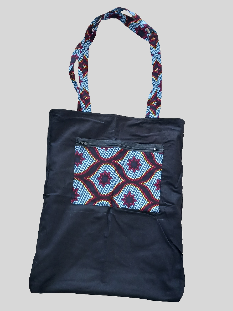 Sac en tissu Tote bag - Doublé avec poche intérieure