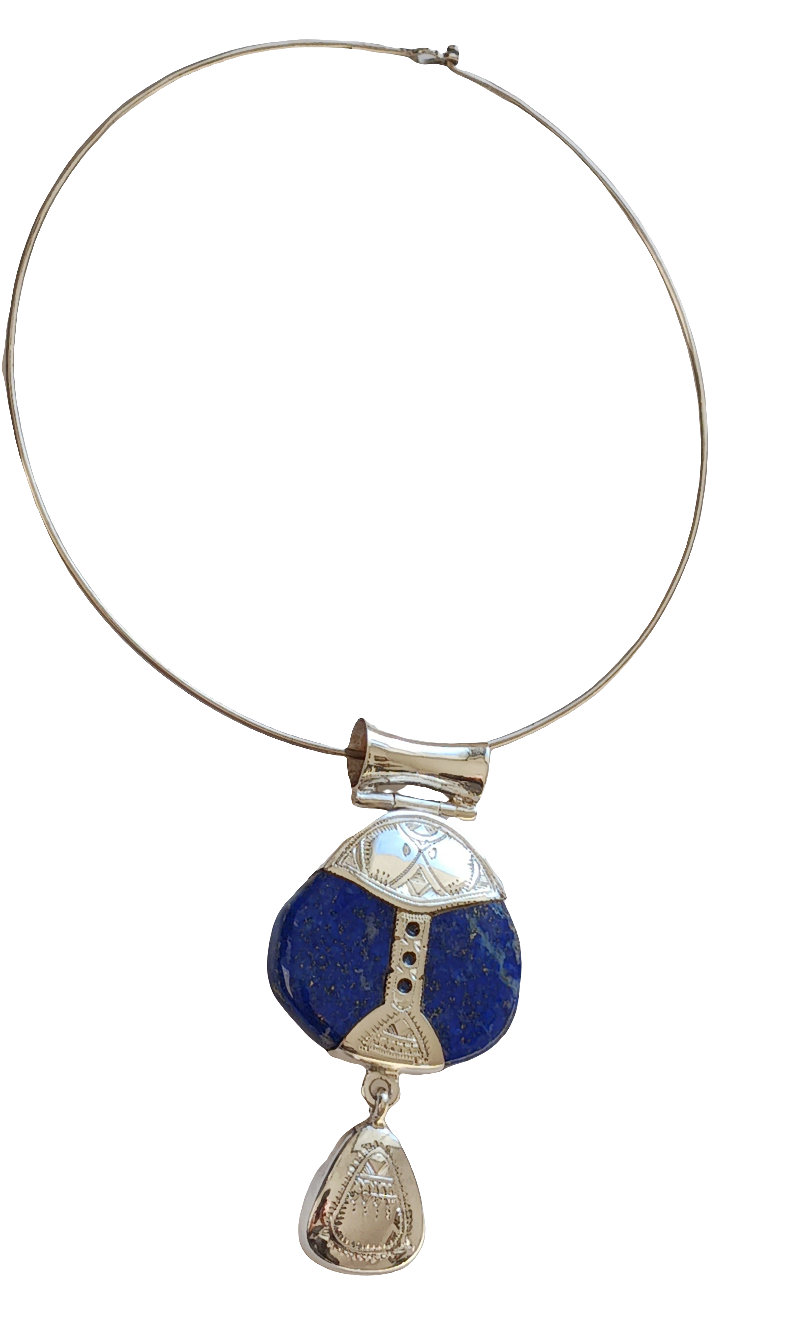 Collier touareg en argent