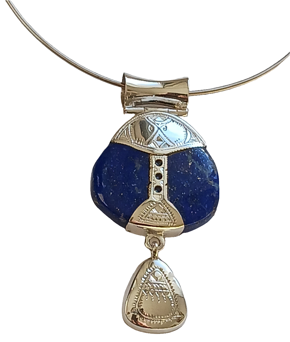 Collier touareg en argent