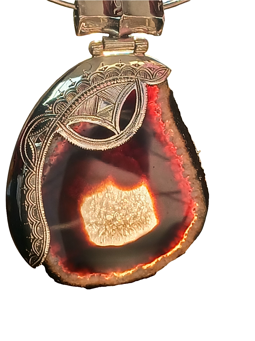 Collier touareg en argent