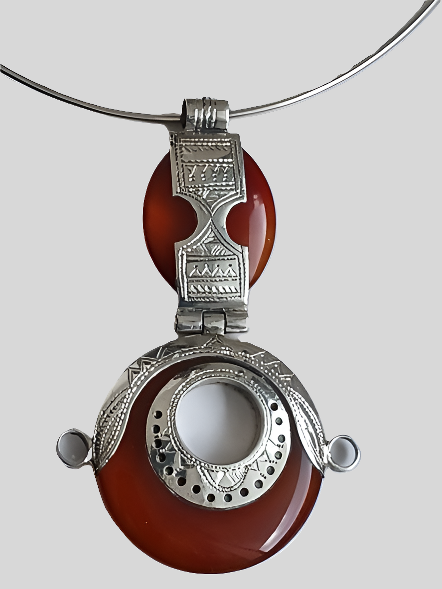 Collier touareg en argent