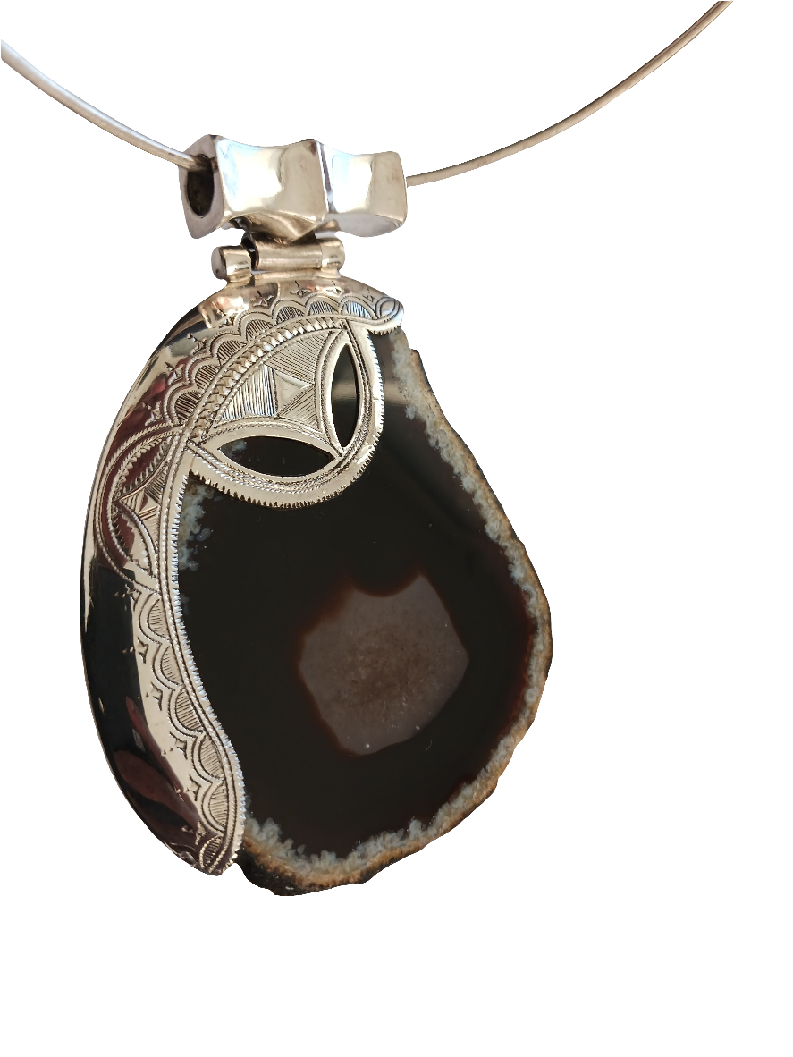 Collier touareg en argent