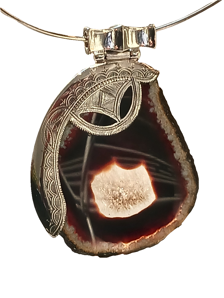 Collier touareg en argent