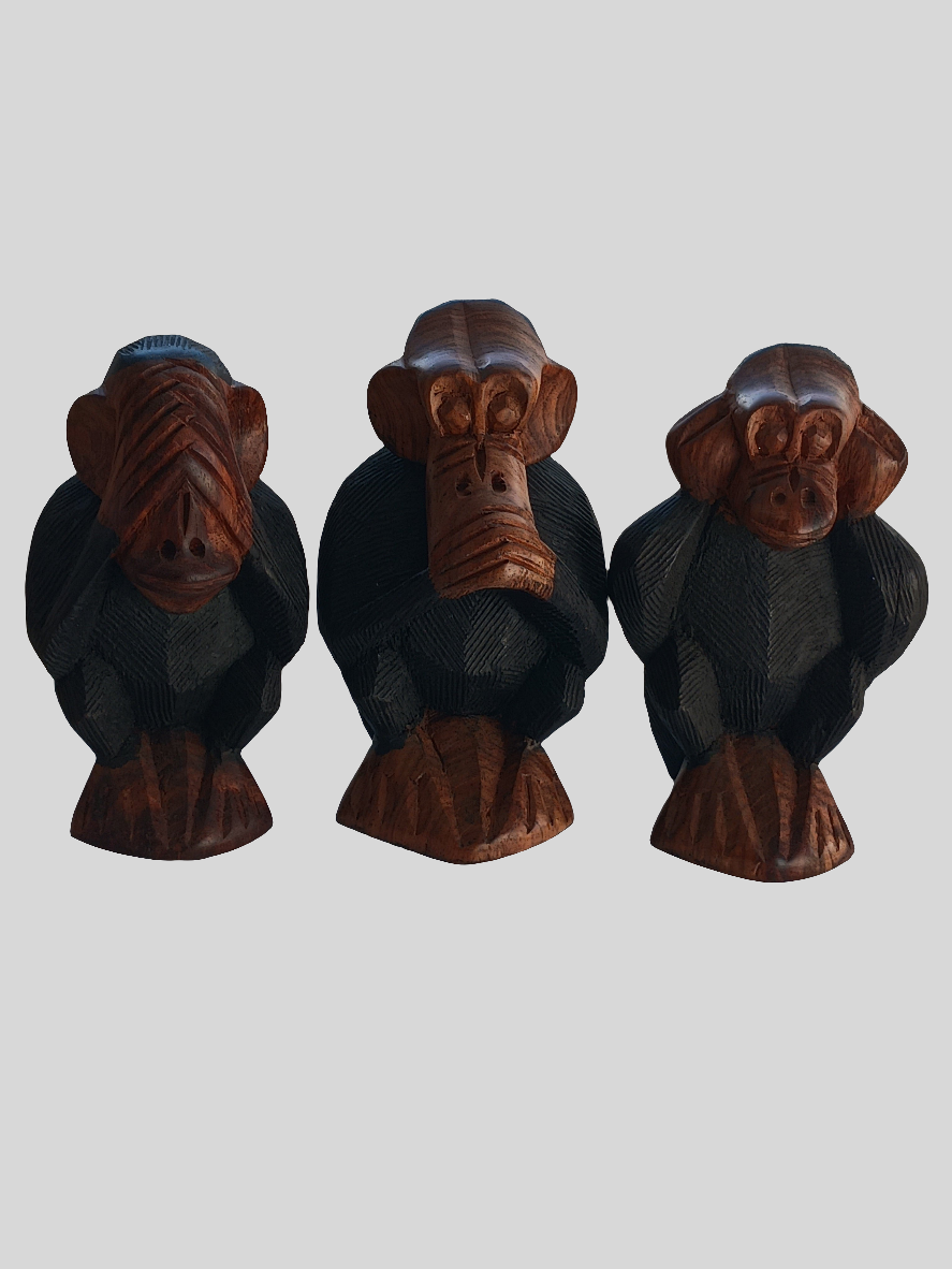 Les 3 singes de la sagesse