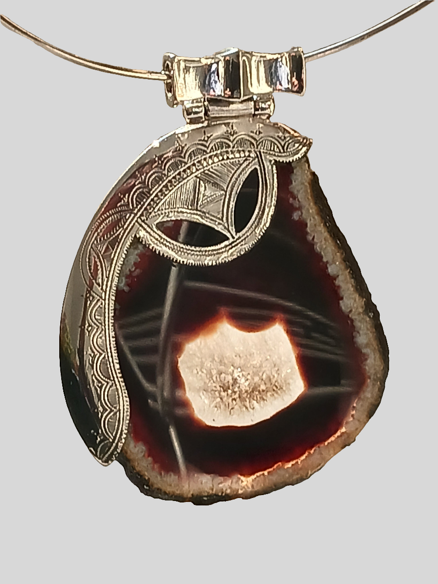 Collier touareg en argent