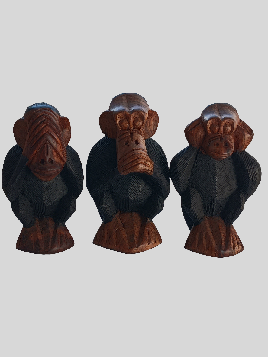 Les 3 singes de la sagesse