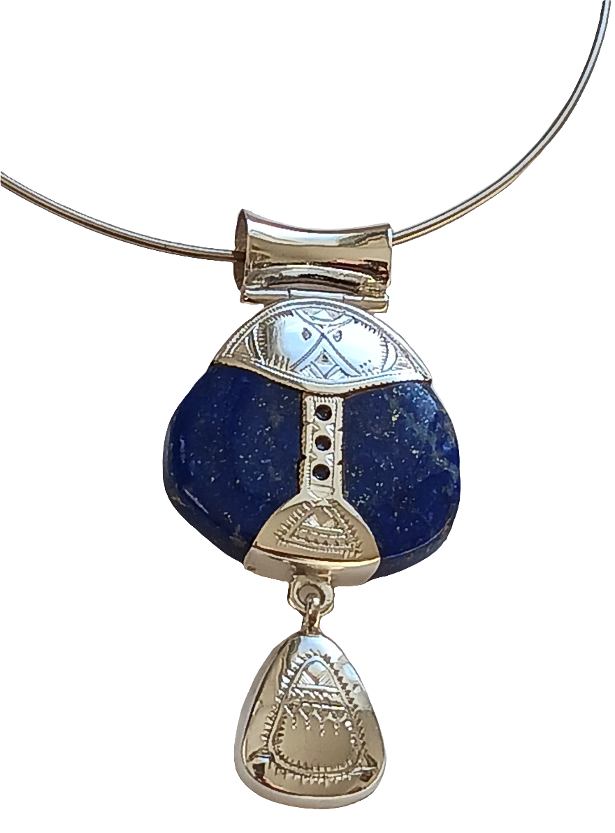 Collier touareg en argent