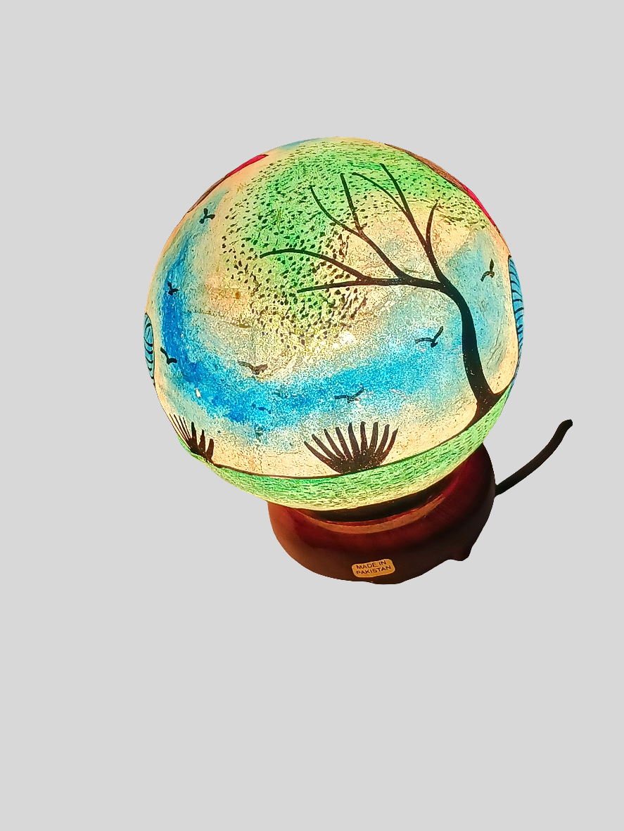 Lampe en vessie de chameau - petit modèle