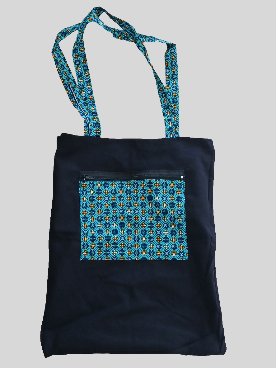 Sac en tissu Tote bag - Doublé avec poche intérieure