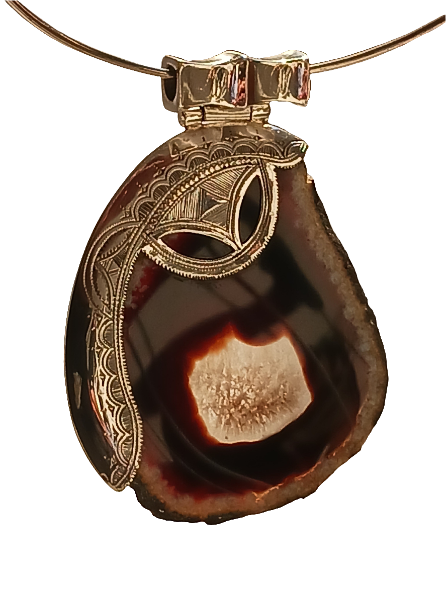 Collier touareg en argent
