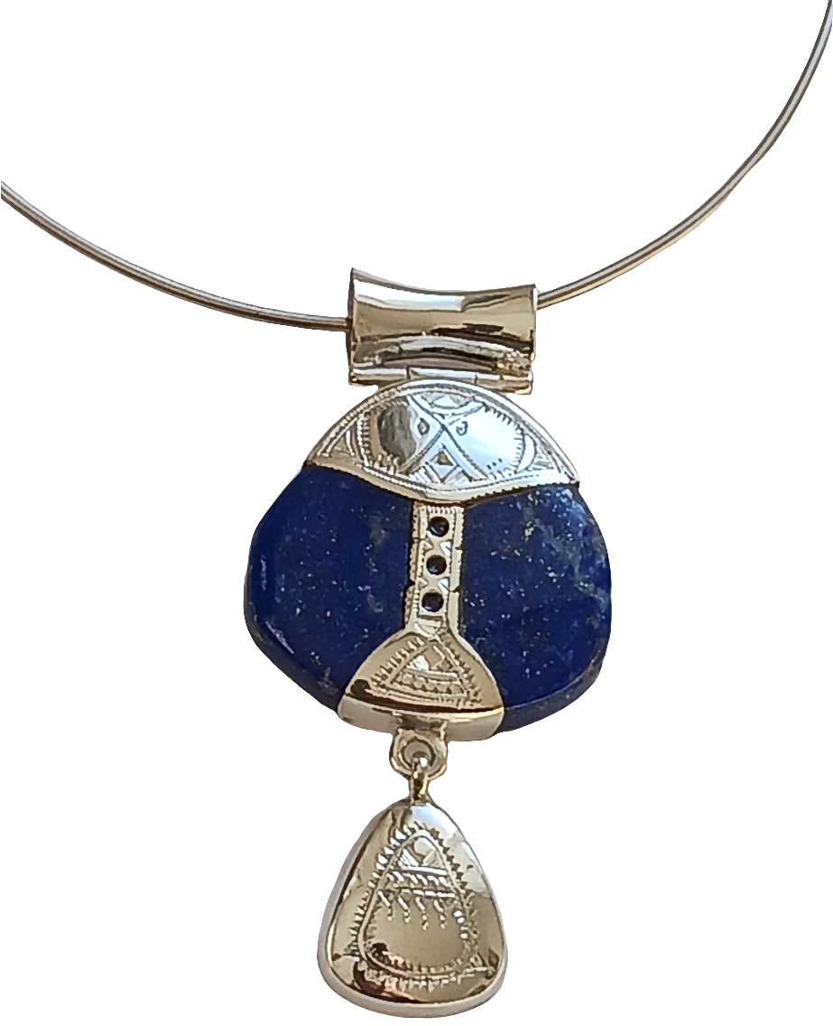 Collier touareg en argent