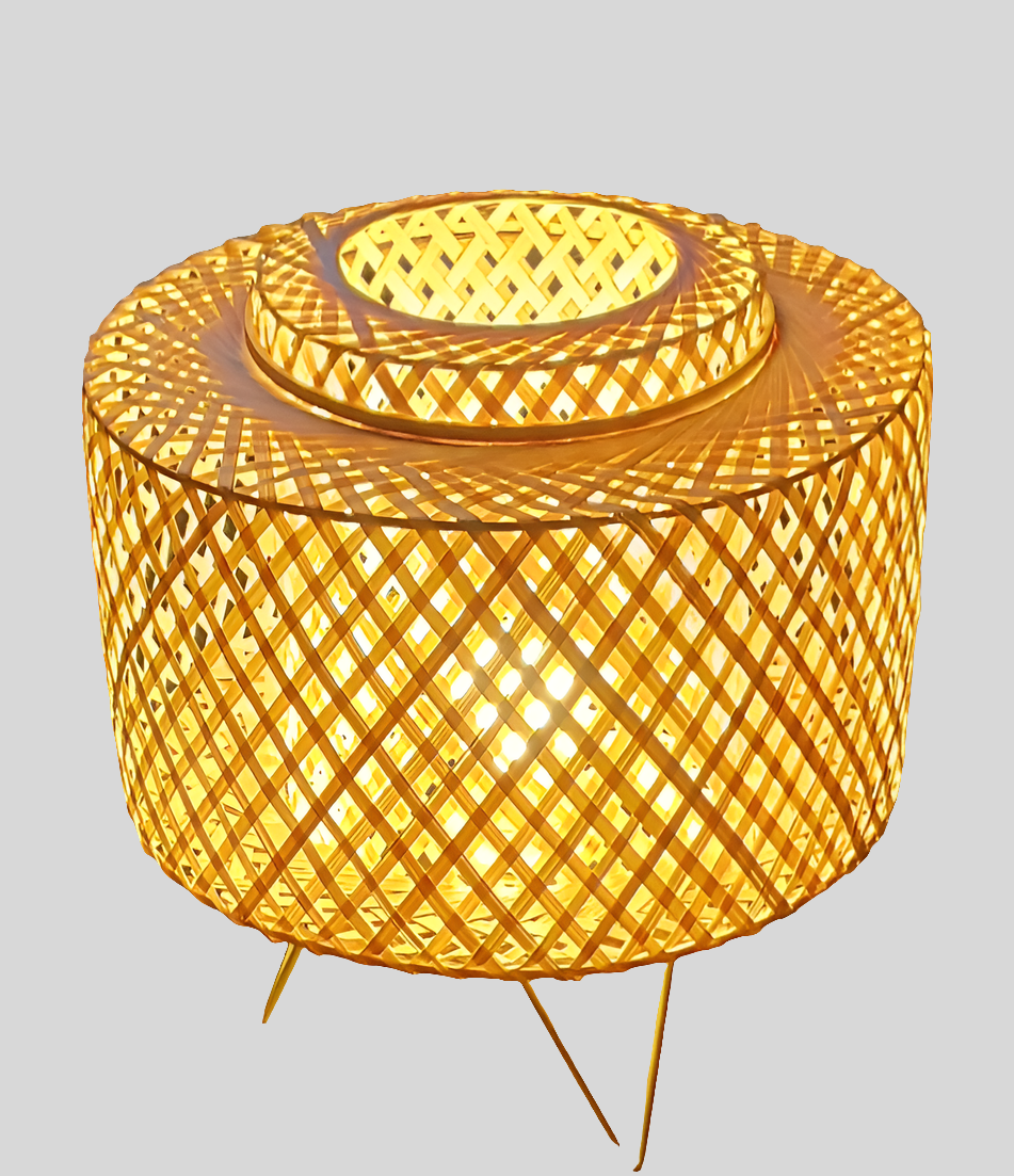 Lampe en bambou - Grand modèle