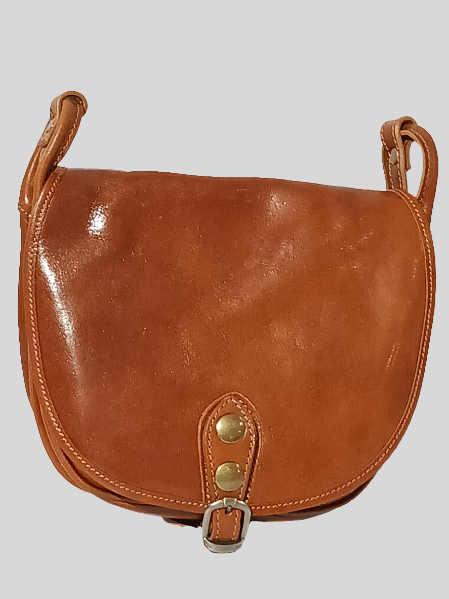 Sac à main en cuir - Datte