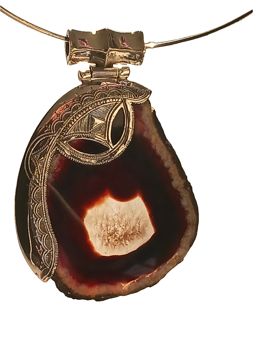 Collier touareg en argent