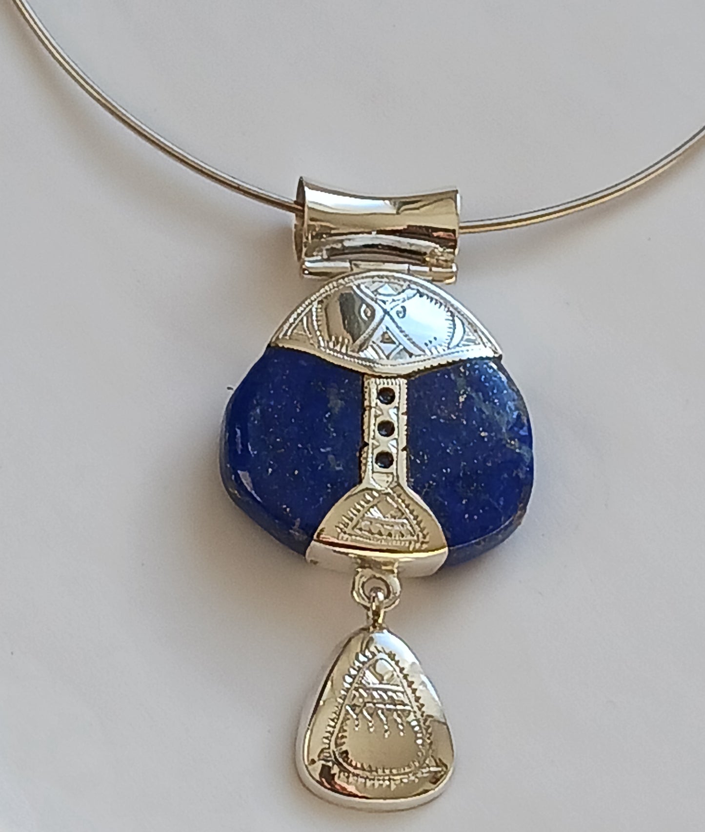 Collier touareg en argent