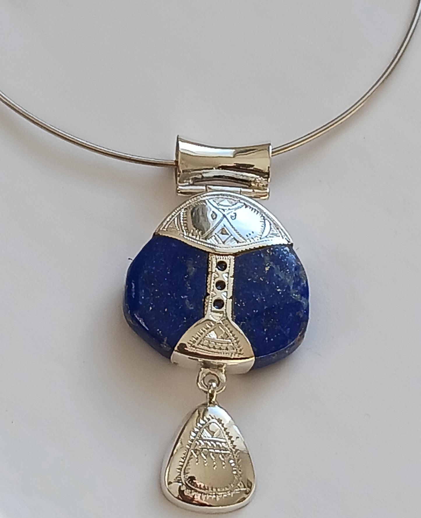 Collier touareg en argent