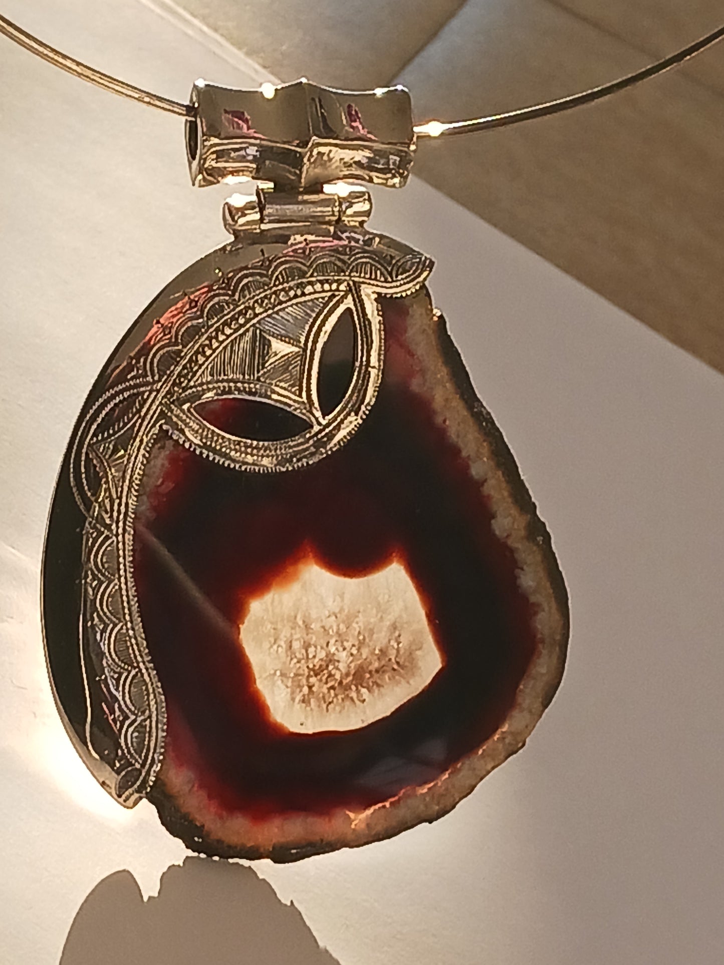 Collier touareg en argent