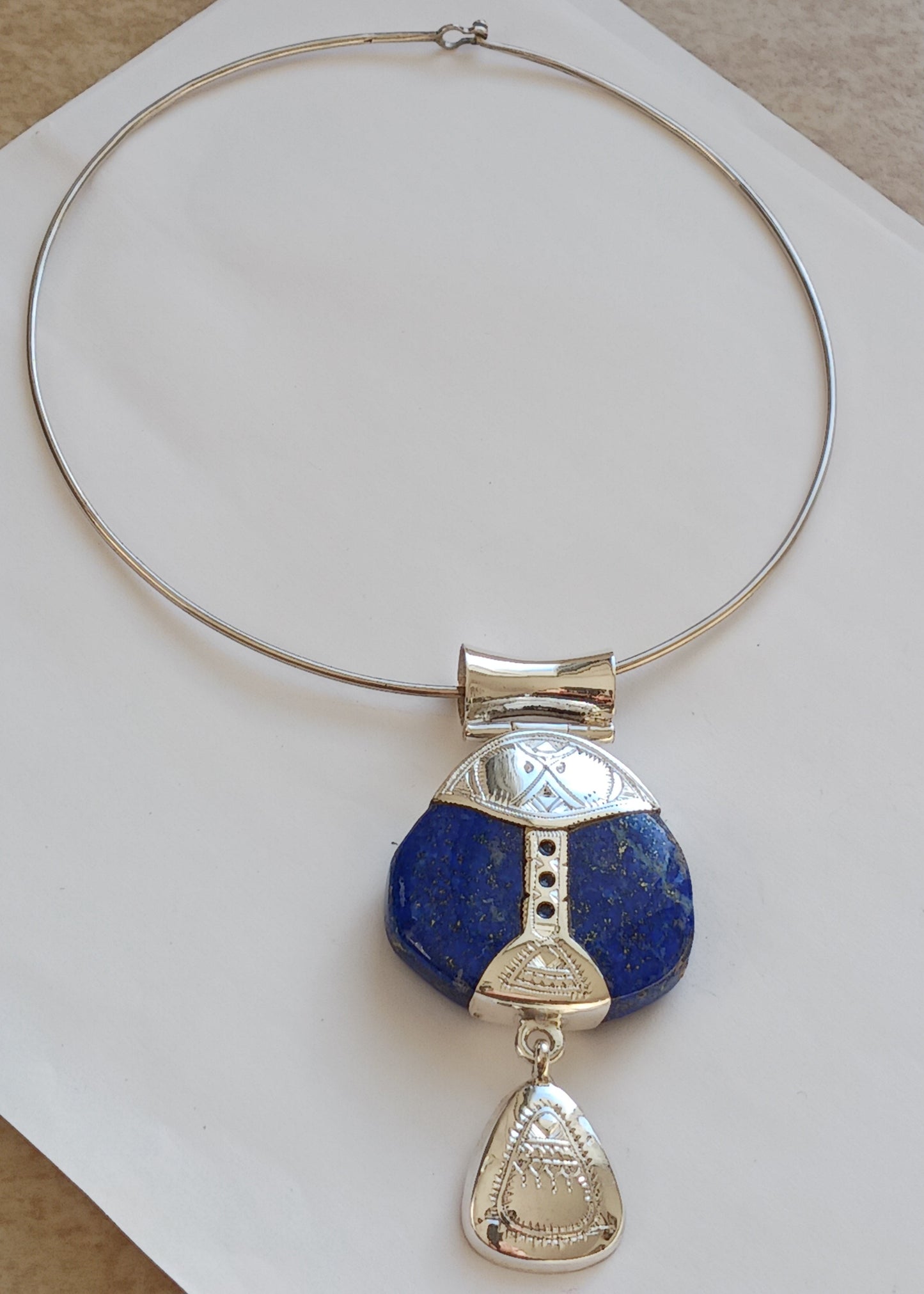 Collier touareg en argent