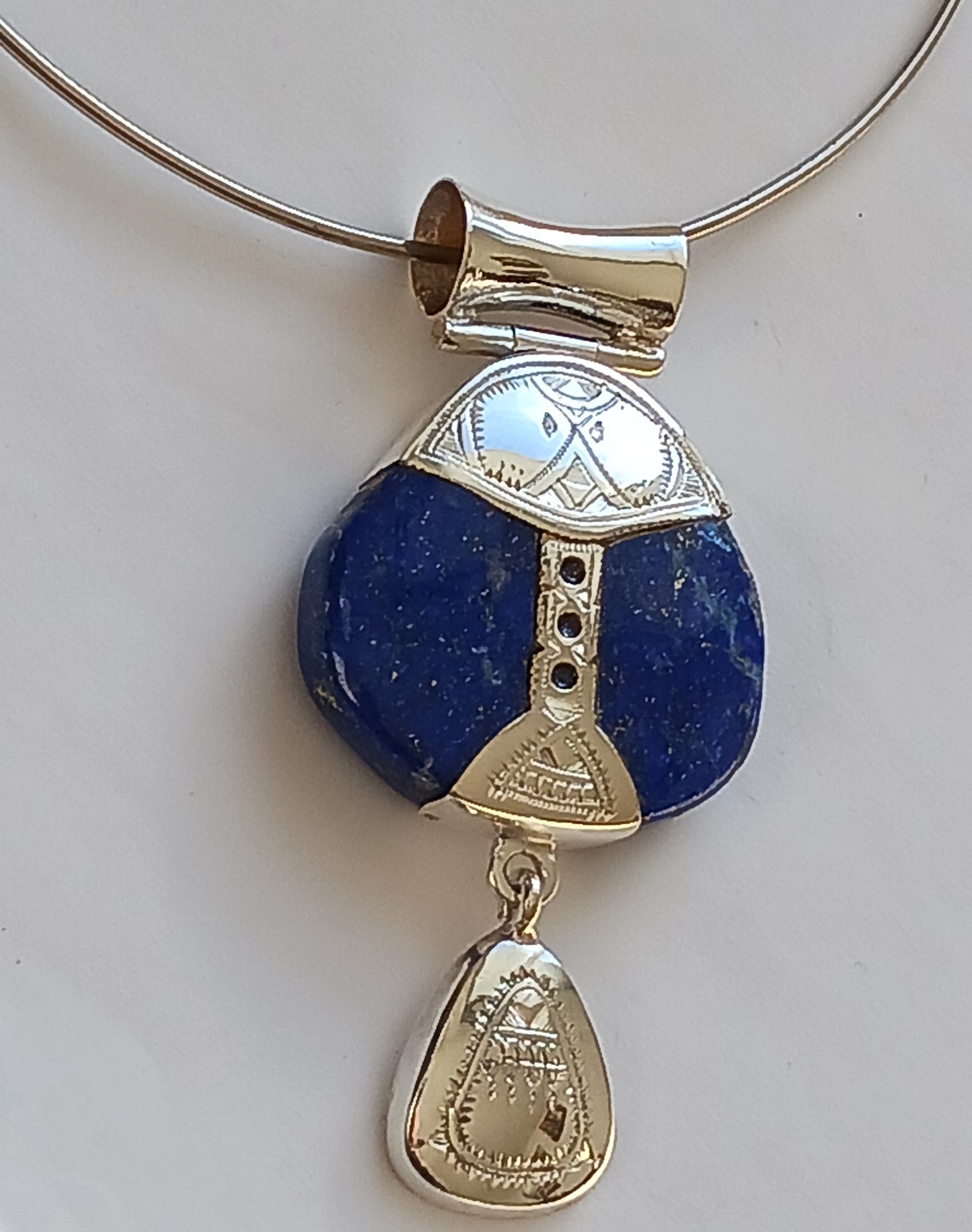 Collier touareg en argent