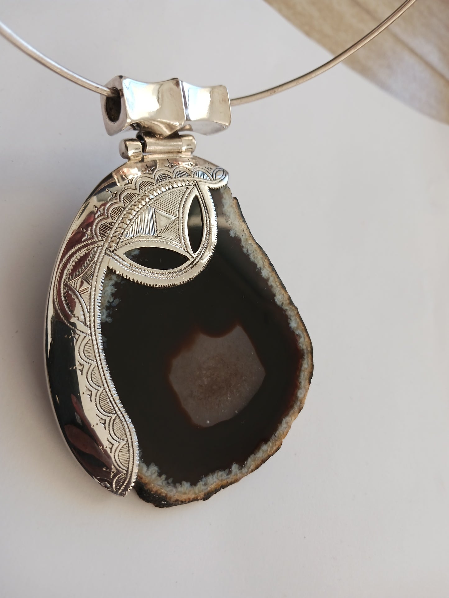 Collier touareg en argent