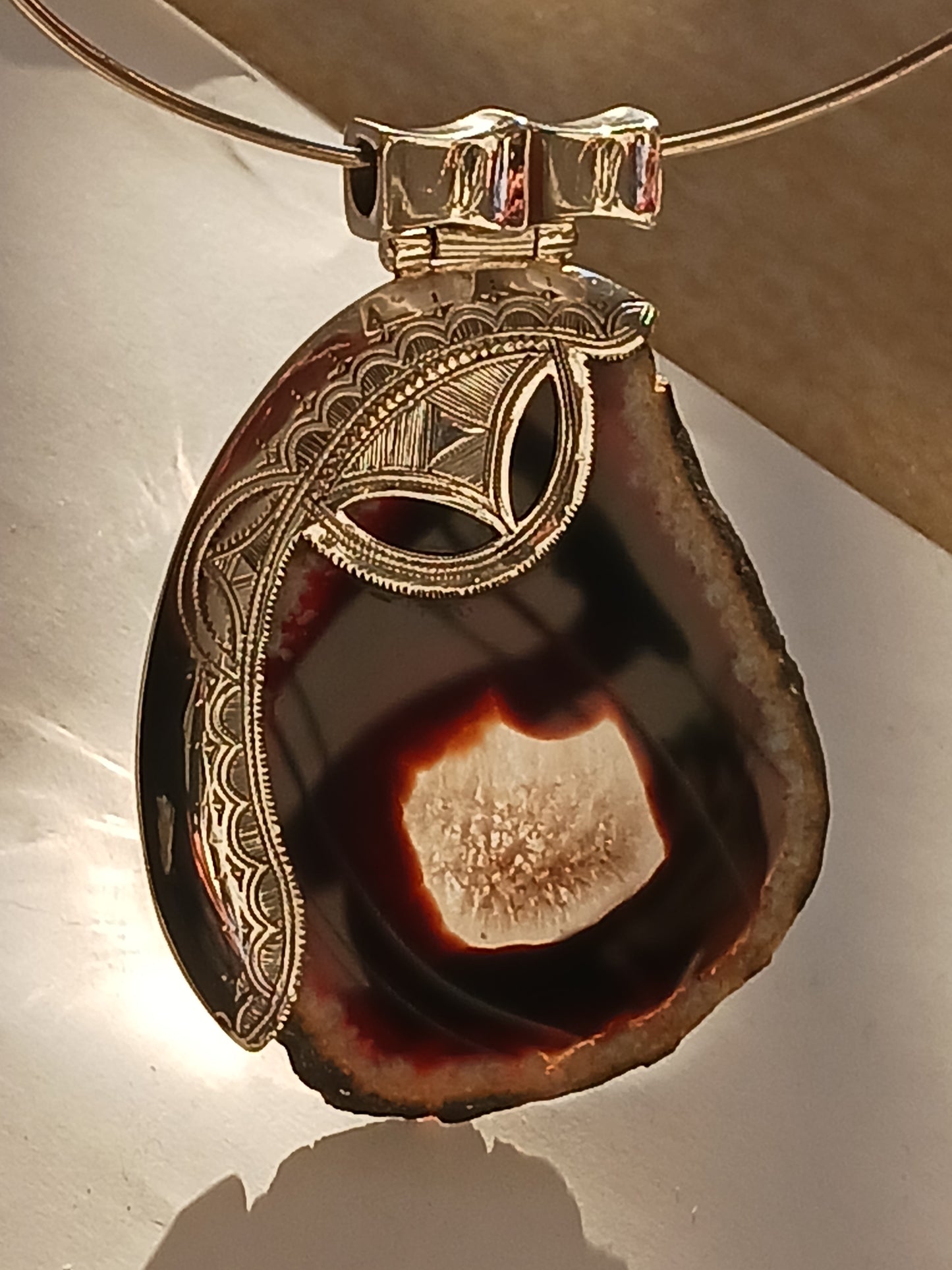 Collier touareg en argent