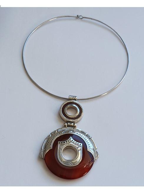 Collier touareg en argent