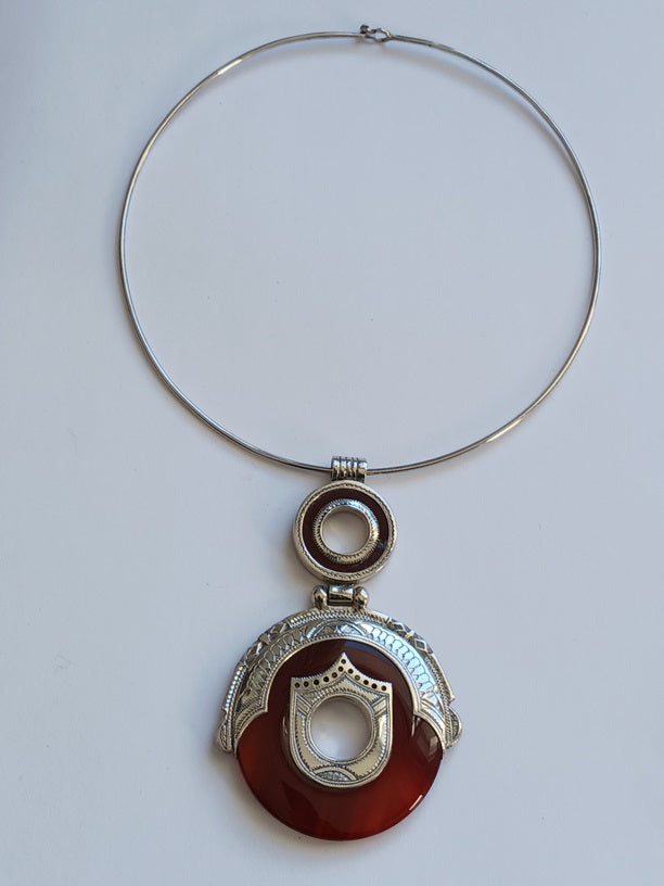 Collier touareg en argent